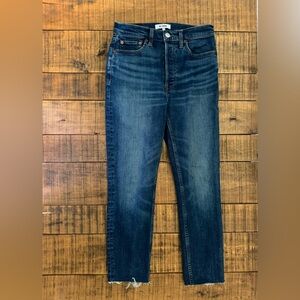 Re/Done Original Women’s Jeans 90S HIGH RISE ANKLE CROP - Size 27